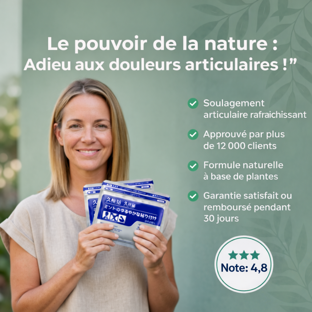 Patch anti-douleur japonais