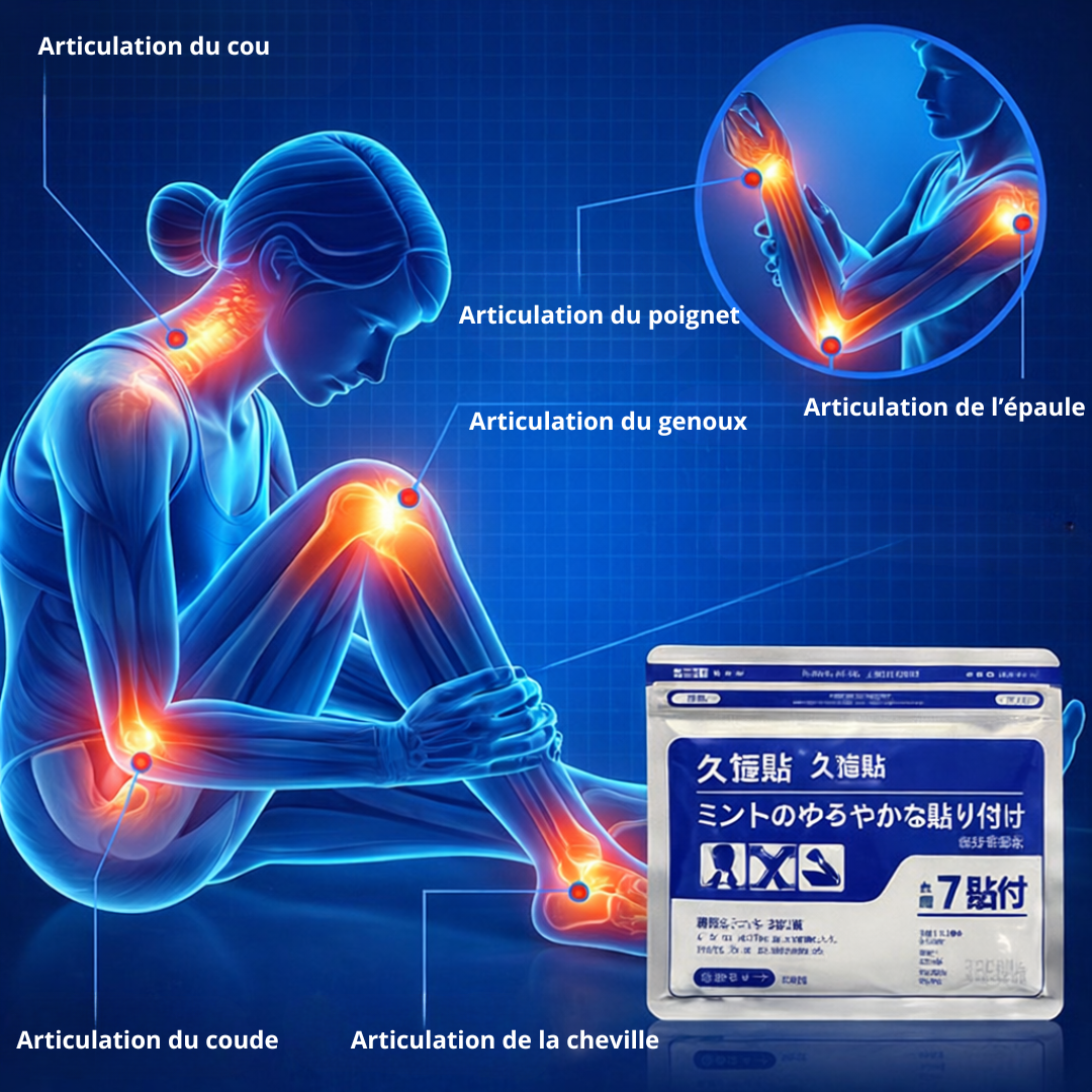 Patch anti-douleur japonais